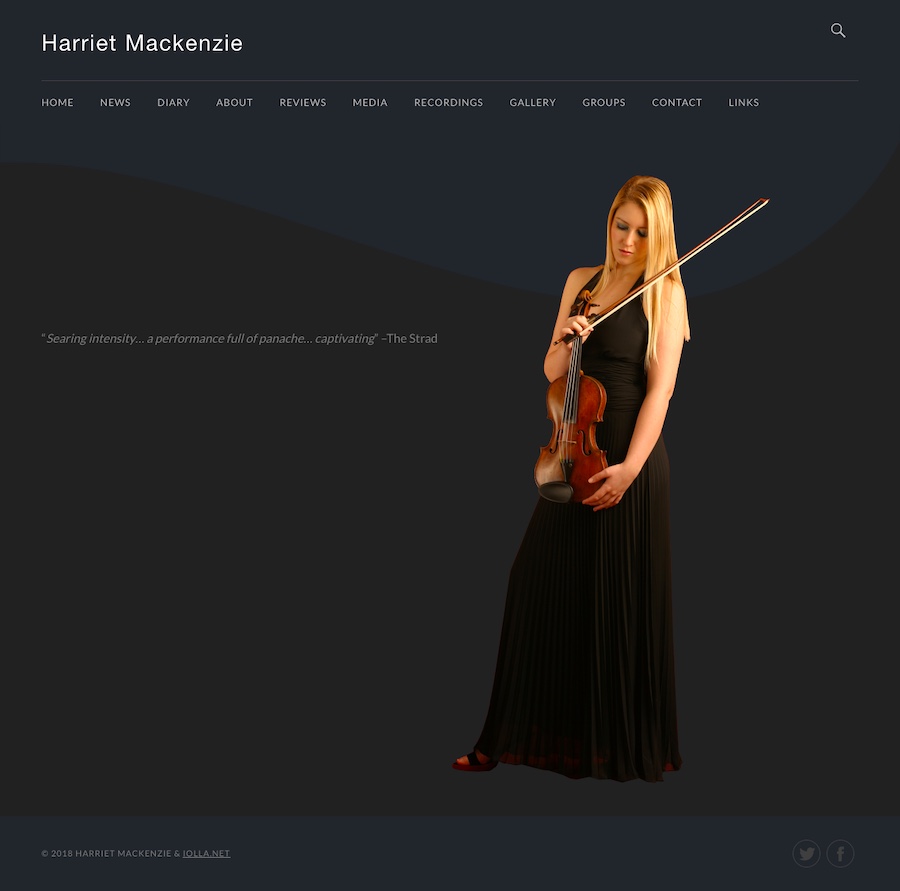 Harriet Mackenzie latest website